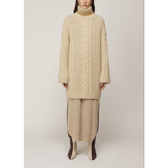 Nanushka Diya Sweater Dress - Picture 1 of 9